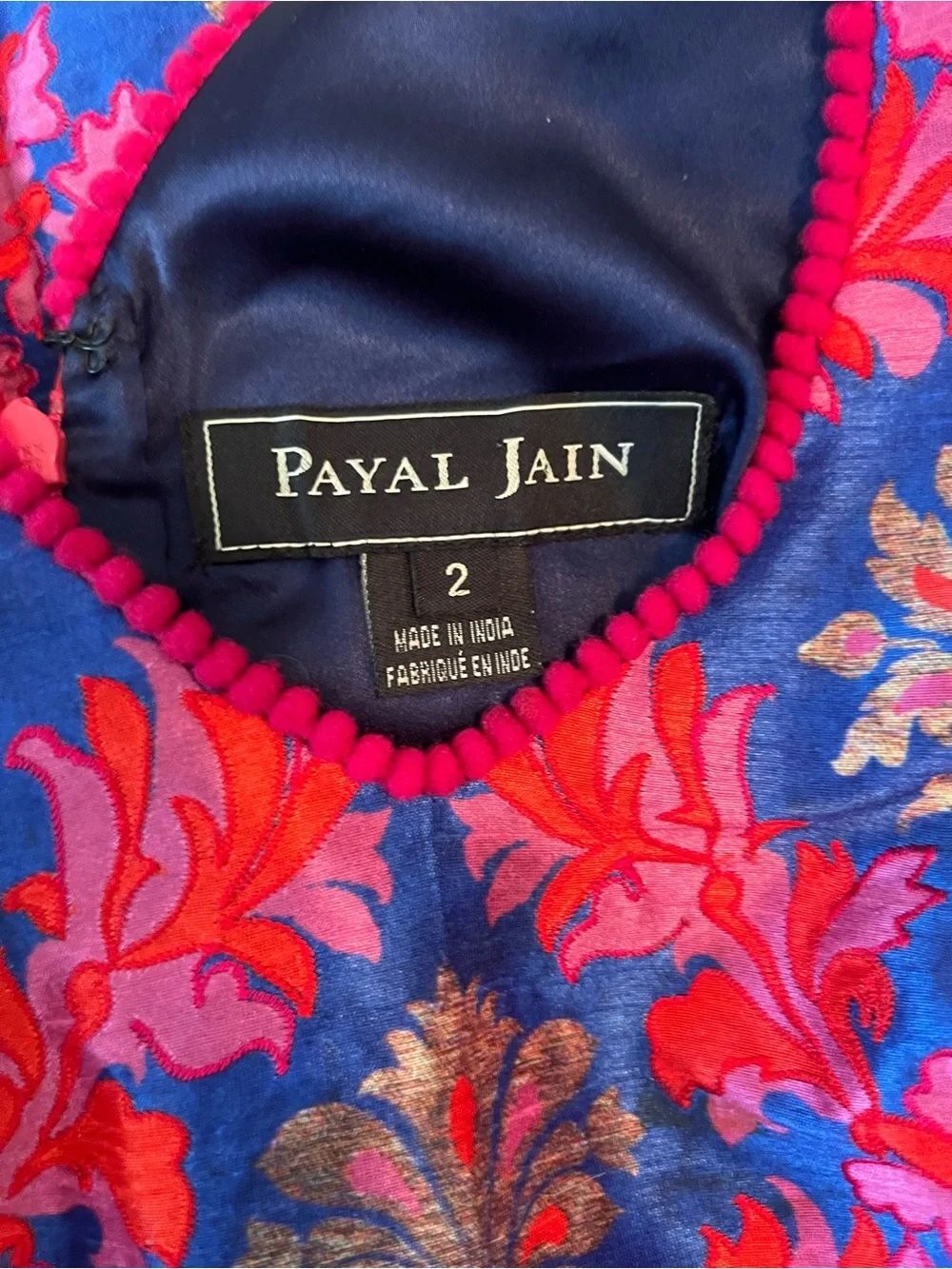 Anthropologie Payal Jain Sleeveless Embellished Fit & Flare Dress - Picture 2 of 11